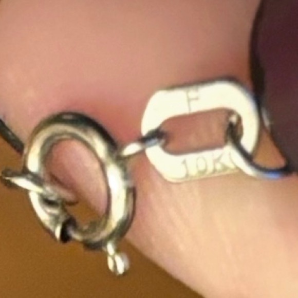 TRADE FOR JEN 10k WG Blue Topaz & Diamond Necklace - Picture 8 of 8